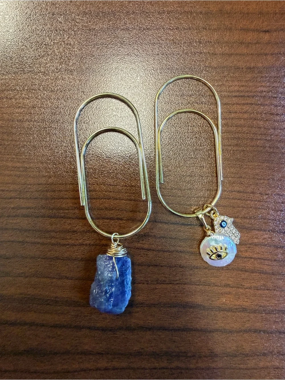 Planner paper clip + charms
